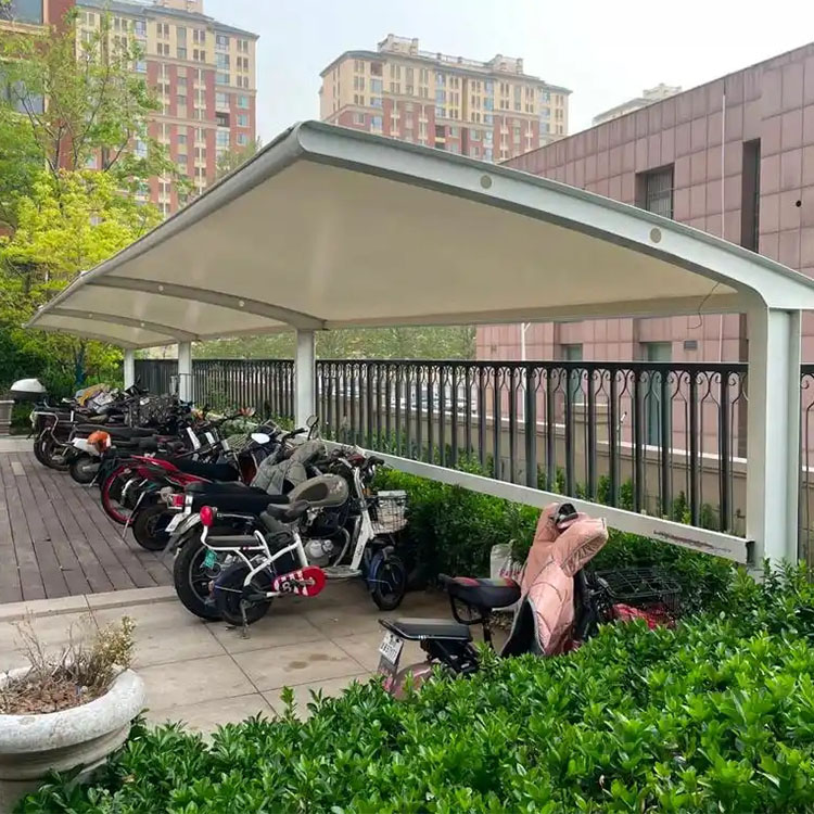 祁连县膜结构电动车棚